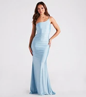 Nicole Formal One-Shoulder Mermaid Dress