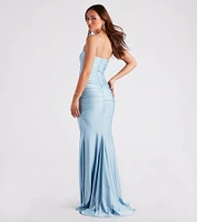 Nicole Formal One-Shoulder Mermaid Dress