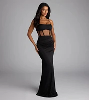 Allie Formal Corset Mermaid Dress