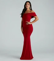 Layne Off-The-Shoulder Mermaid Formal Dress