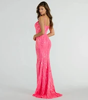 Elliana Formal Sequin Mermaid Dress
