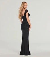 Blossom Formal Halter Mermaid Dress