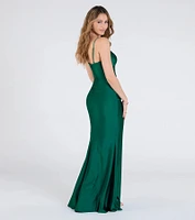 Kaida Sleeveless Slit Mermaid Formal Dress