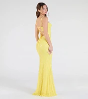 Gabrielle Formal Sequin Long Dress