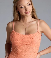 Amara Corset Mermaid Sequin Formal Dress