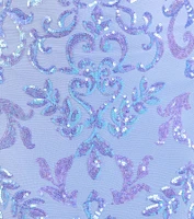 Jessica Lace-Up Mermaid Sequin Formal Dress