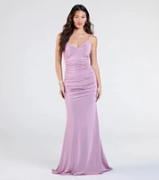 Justine V-Neck Mermaid Formal Dress