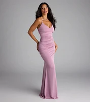 Justine V-Neck Mermaid Formal Dress