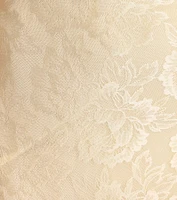 Kehlani Formal Floral Lace Slit Mermaid Dress