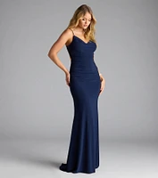 Edna Open Back Mermaid Formal Dress