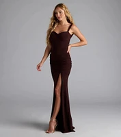 Zooey Open Back Mermaid Formal Dress