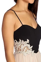 Brie Floral Sweetheart Ball Gown