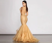 Corina Formal Bandage Tulle Dress