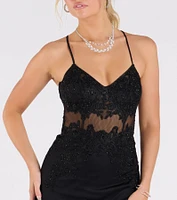 Jenika Formal Embroidered Ball Gown