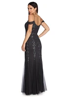 Madeline Formal Beaded Mermaid Dress