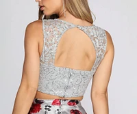 Lianne Floral Skirt And Top