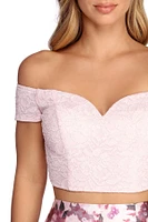 Mel Lace Two Piece Dress