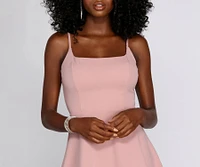 Flirty Feels Skater Dress
