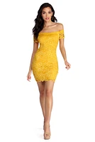 Lace Darling Mini Dress