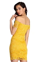 Lace Darling Mini Dress