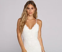 Sound On Trumpet Hem Dress