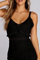 Lady Lace Mini Dress