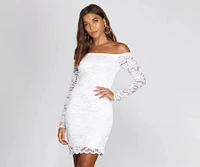 Obsessed Over Lace Mini Dress