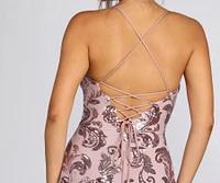 The Spotlight Sequin Mini Dress