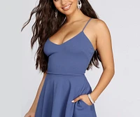 Such A Flirt Skater Dress