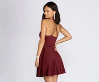 Gorgeously Glam Skater Dress