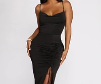 Ruched To Perfection Midi Dress