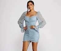 For The Love of Florals Mini Dress