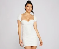 Such A Sweetheart Lace Mini Dress