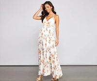 Spring Into Florals Maxi Dress