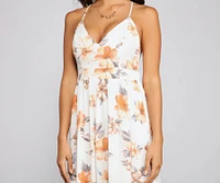 Spring Into Florals Maxi Dress