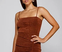 Simply Sultry Slinky Knit Mini Dress