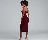 Curves Ahead Midi Bodycon Dress