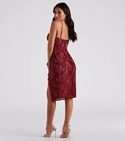 Lovestruck Lace Midi Dress