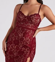 Lovestruck Lace Midi Dress