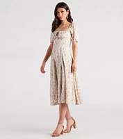 Breezy Weekend Vibes Floral Dress