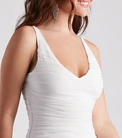 So Irresistible Mesh Midi Dress