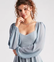 Captivate Glitter Party Dress