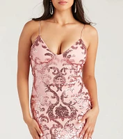 Chic Bombshell Sequin Mini Dress