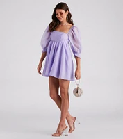 Darling Delight Short Skater Dress