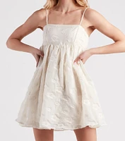 Feeling Playful Floral Babydoll Dress