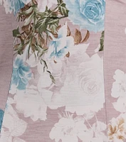 Blooming Floral Knit Maxi Dress