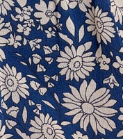 Sun And Blooms Floral Chiffon Skater Dress