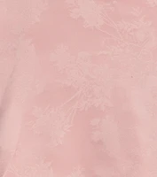 Sweet Status Floral Satin Corset Skater Dress