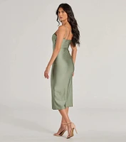 Chic Arrival Cutout Bodycon Midi Dress