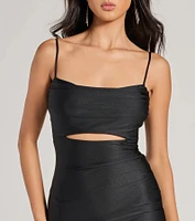 Chic Arrival Cutout Bodycon Midi Dress